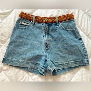 RARE VINTAGE 90s Y2K BUM EQUIPMENT JEAN SHORTS